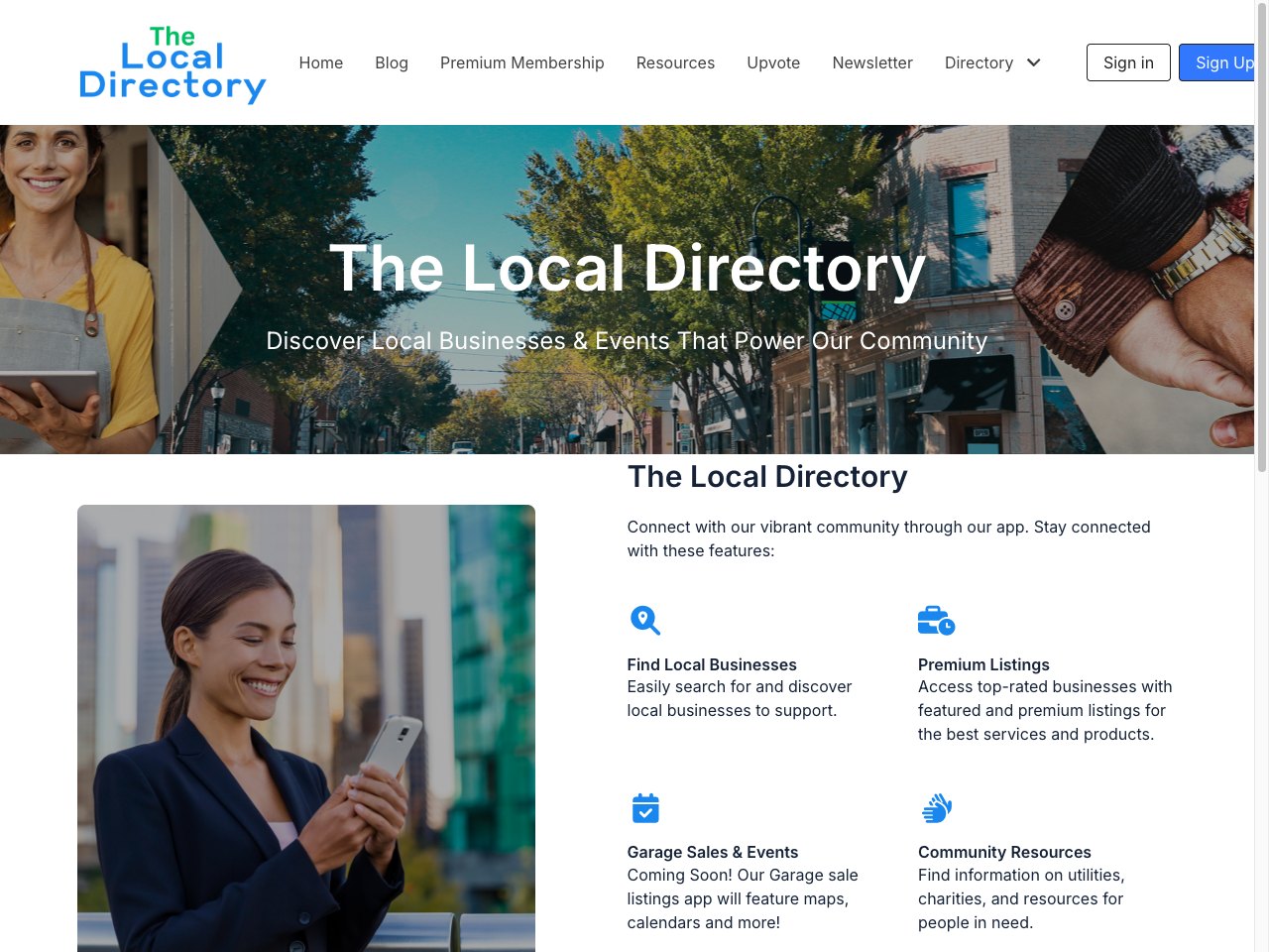 The Local Directory screenshot