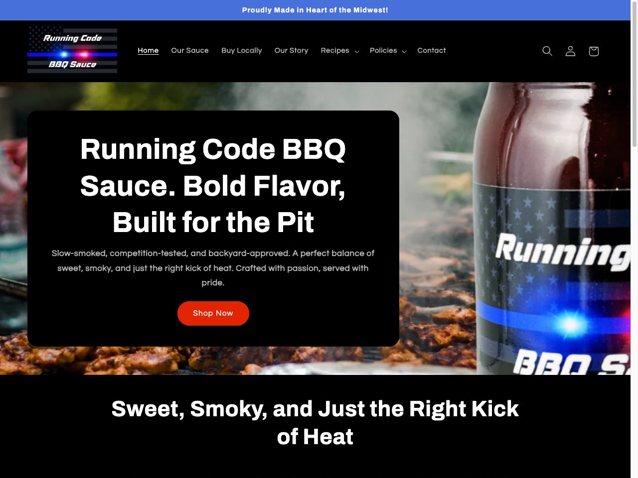 Running Code BBQ screenshot