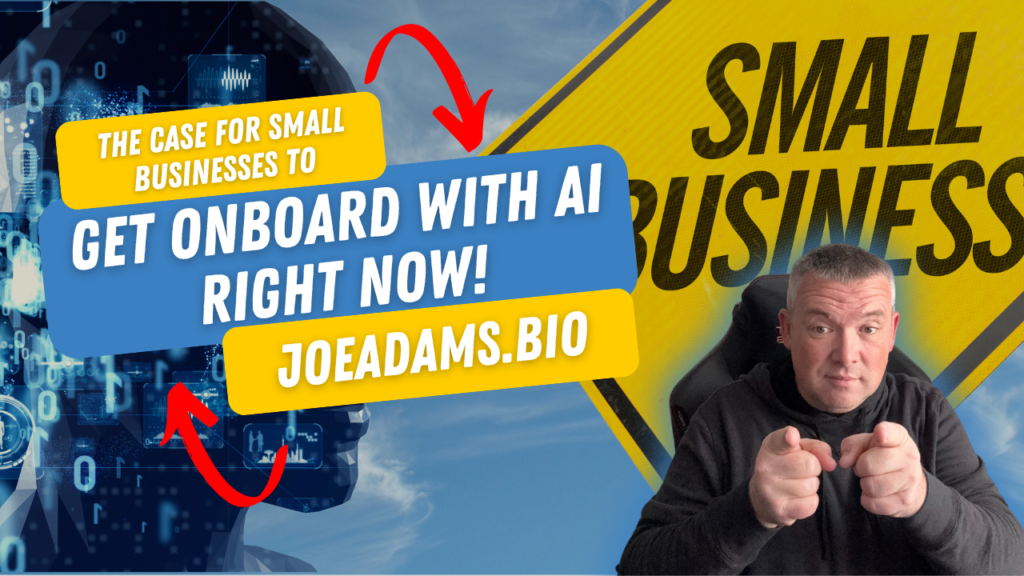 The Case for Small Businesses to Get Onboard with AI Right Now