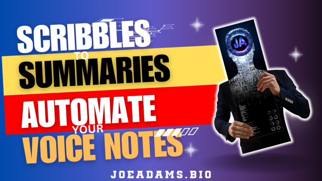 From Scribbles to Summaries: Automate Your Notes with Google Drive, OpenAI, and Perplexity